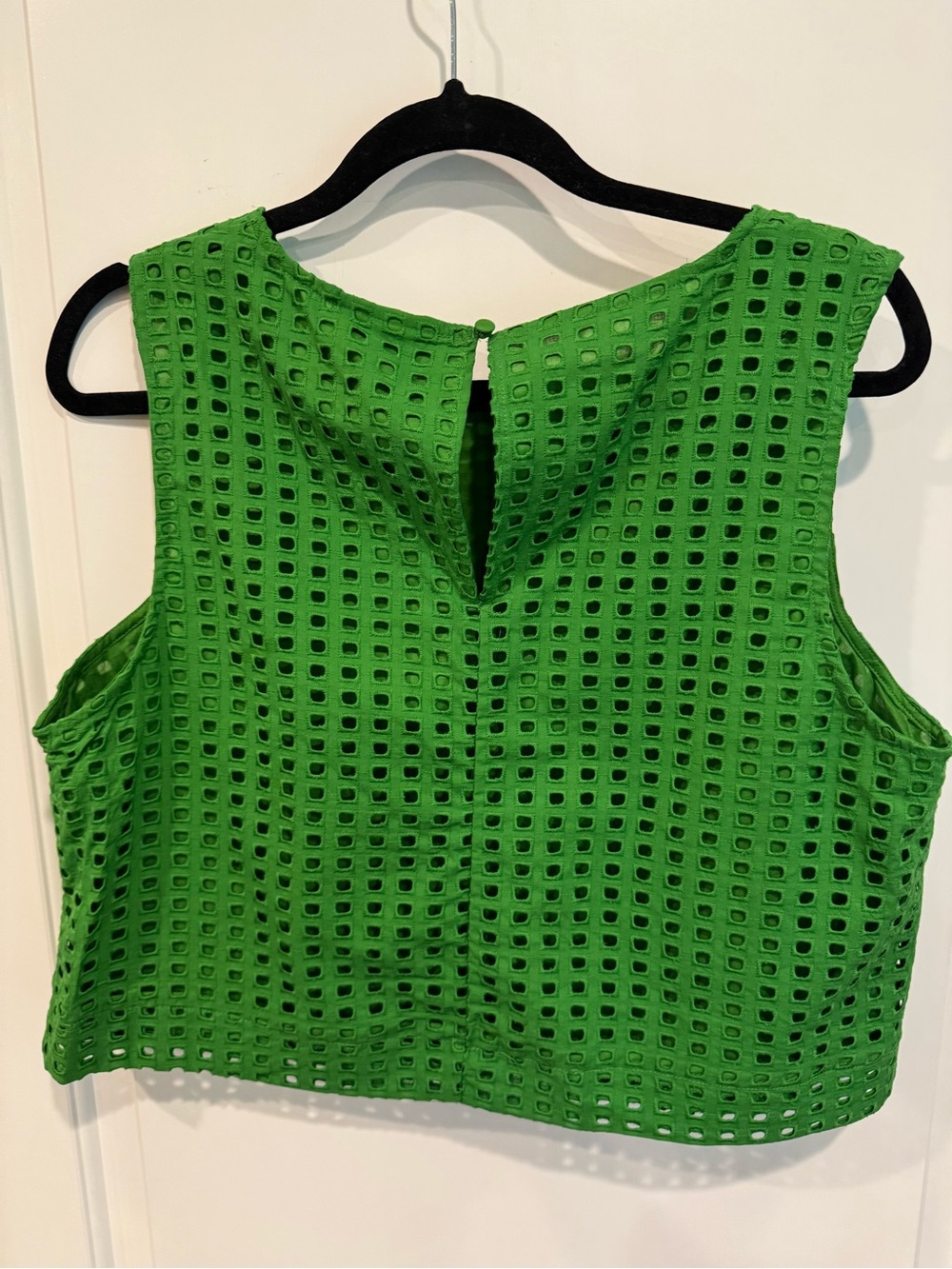 Kate Spade Limited Edition Fully Lined Green Eyelet Matching Vest & Skirt - Picture 4 of 14